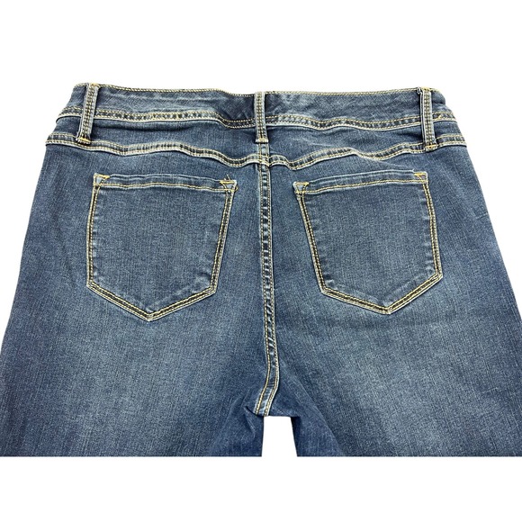 TORRID LUXE SLIM BOOTS size‎ 12 regular DARK WASH BOOT CUT JEANS 11661089 - Picture 7 of 8